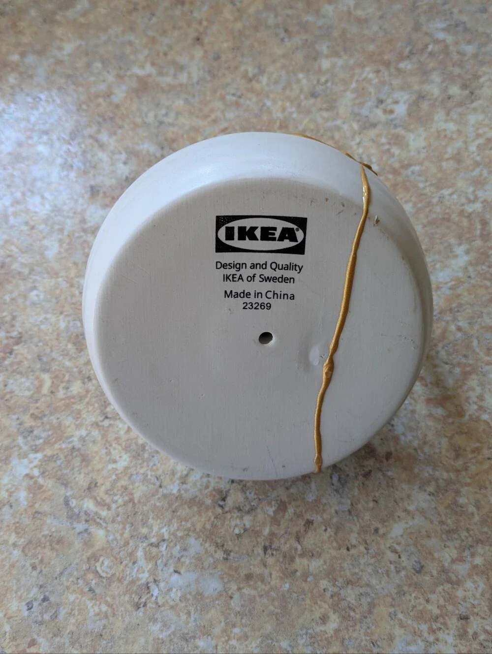 Kintsugi Ceramic Taper Candle Holder